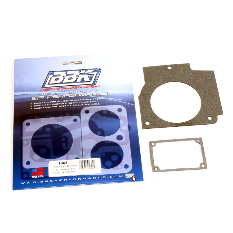 BBK 98-03 Camaro Firebird LS1 80mm Throttle Body Gasket Kit 1604 1604 Photo - Primary