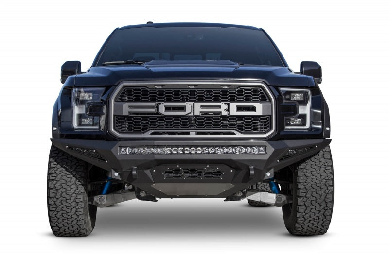 Addictive Desert Designs 17-18 Ford F-150 Raptor Stealth Fighter Front Bumper F111182860103 Photo - Mounted