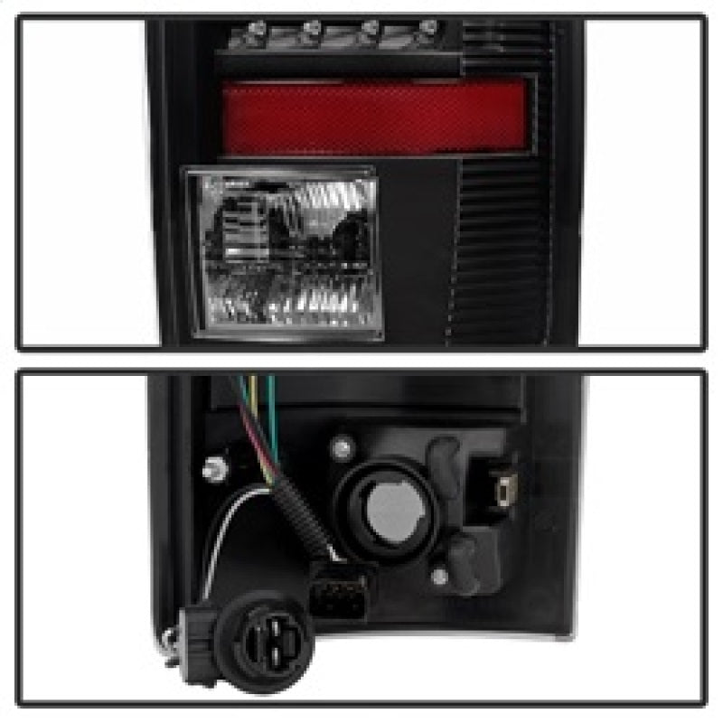 SPYDER Xtune Dodge Ram 02-06 1500 / Ram 2500/3500 03-06 LED Tail Light Black ALT-JH-DR02-LED-BK 5072979 5072979 Photo - Unmounted