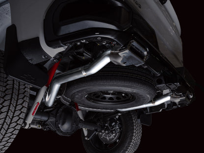AWE Tuning AWE 4th Gen GM 1500 5.3L 0FG Catback Split Rear Exit (w/ Bumper Cutouts) - OE Tips 3015-31200 3015-31200 Photo - Mounted