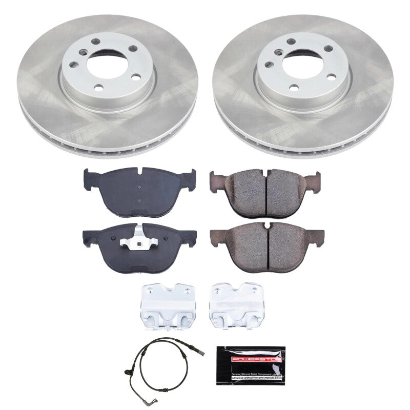 PowerStop Power Stop 07-10 BMW X5 Front Semi-Coated Rotor Kit SC4693 SC4693 Photo - Primary