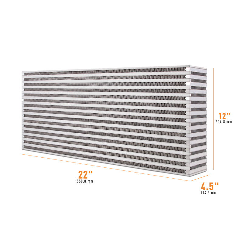 Mishimoto Universal Air-to-Air Intercooler Core - 22in / 12in / 4.5in MMUIC-12 MMUIC-12 Photo - Primary