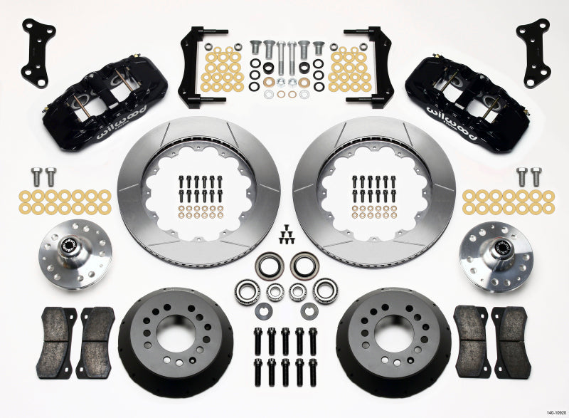 Wilwood AERO6 Front Hub Kit, 14.00, 67-69 Camaro, 64-72 Nova, Chevelle 140-10920 Photo - Primary