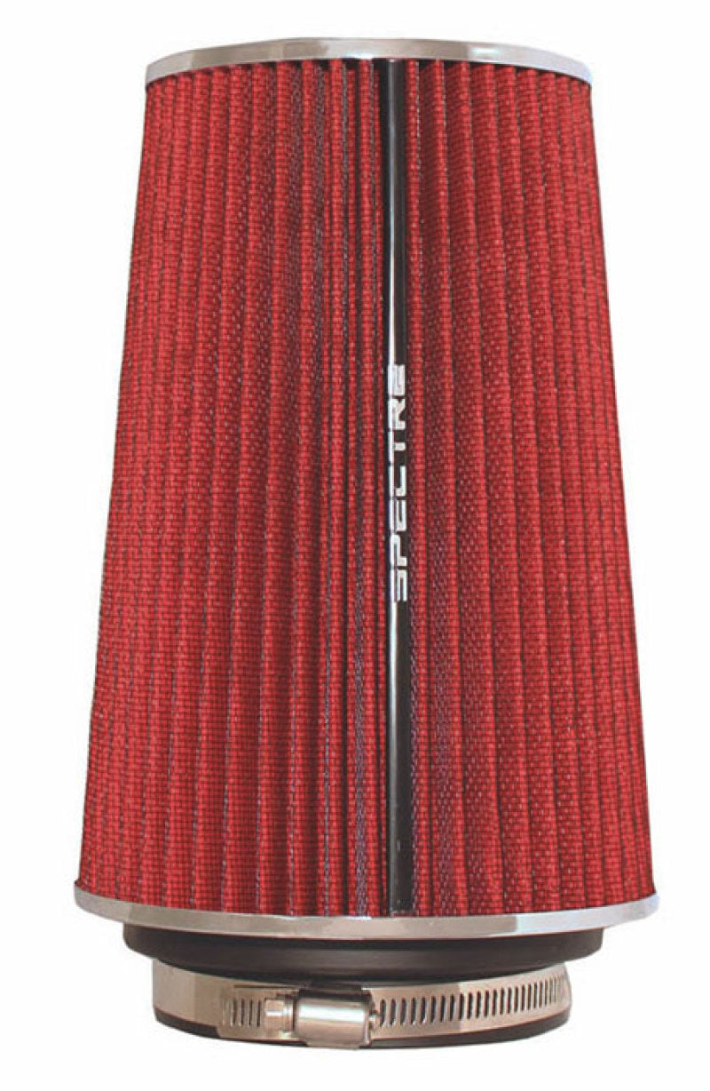Spectre Adjustable Conical Air Filter 9-1/2in. Tall (Fits 3in. / 3-1/2in. / 4in. Tubes) - Red 9732 9732 Photo - Primary
