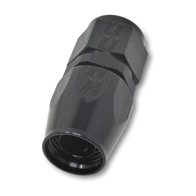 Russell Performance -16 AN Black Straight Full Flow Hose End 610065 610065 Photo - out of package