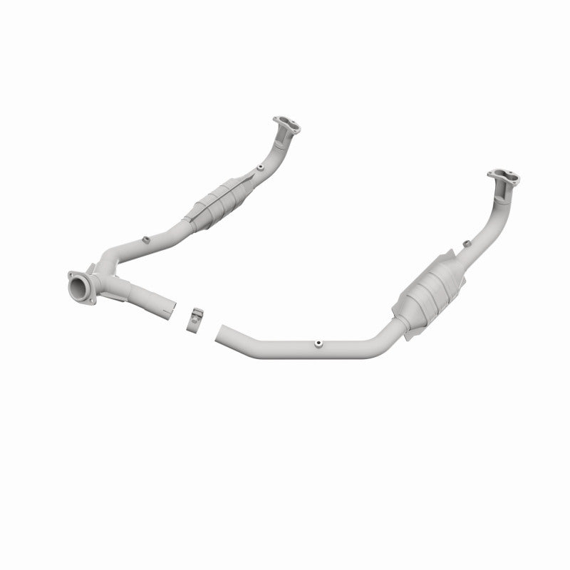 MagnaFlow Land Rover HM Grade Federal / EPA Compliant Direct-Fit Catalytic Converter 93690 360 Degree Image Set