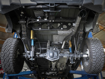 aFe Cat-Back Exhaust System MACH Force-Xp Hi-Tuck 3 IN 409 Stainless Steel 49-44099-B Photo - Mounted