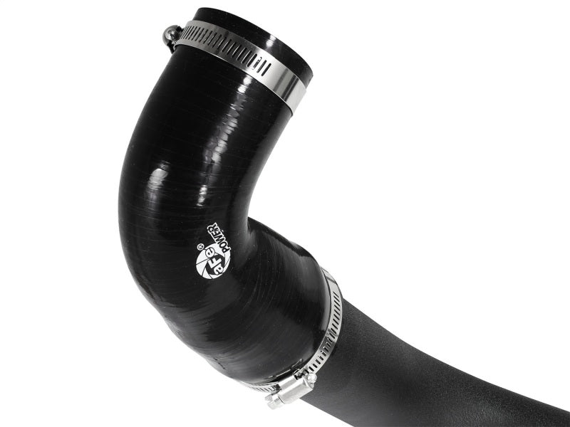 aFe Bladerunner 2.5in Intercooler Hot Side Tubes, 13-14 Ford Focus ST 2.0L (t) *Black* 46-20188-B 46-20188-B Photo - Unmounted