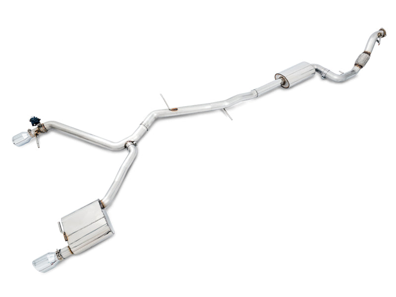 AWE Tuning Audi B9 A5 SwitchPath Exhaust Dual Outlet - Chrome Silver Tips (Includes DP and Remote) 3025-32026 3025-32026 Photo - Primary