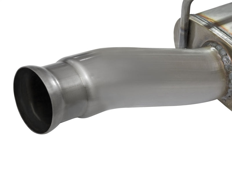 aFe Rebel Series 3in to 2-1/2in Stainless Steel Cat-Back Exhaust System w/ 49-44070-B Photo - Unmounted