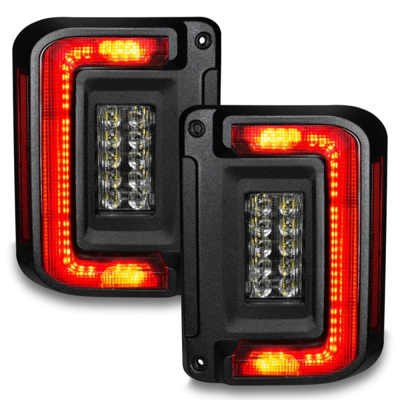 ORACLE Lighting Oracle 07-17 Jeep Wrangler JK Flush Mount LED Tail Lights - Tinted 5891-504-T 5891-504-T User 1