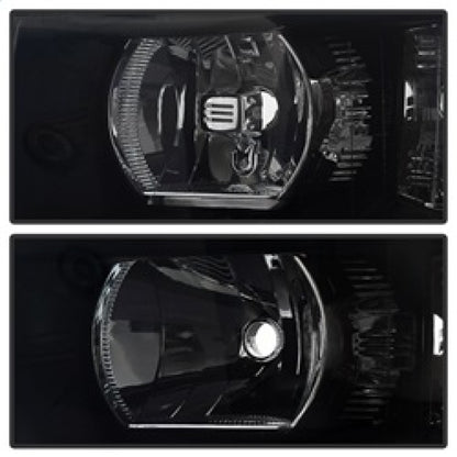 SPYDER Xtune Chevy Silverado 07-13 Crystal Headlights Black Smoked HD-JH-CS07-AM-BSM 9030260 9030260 Photo - Unmounted