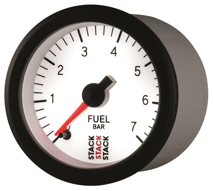 Autometer Stack 52mm 0-7 Bar M10 Male Pro Stepper Motor Fuel Pressure Gauge - White ST3355 ST3355 User 3