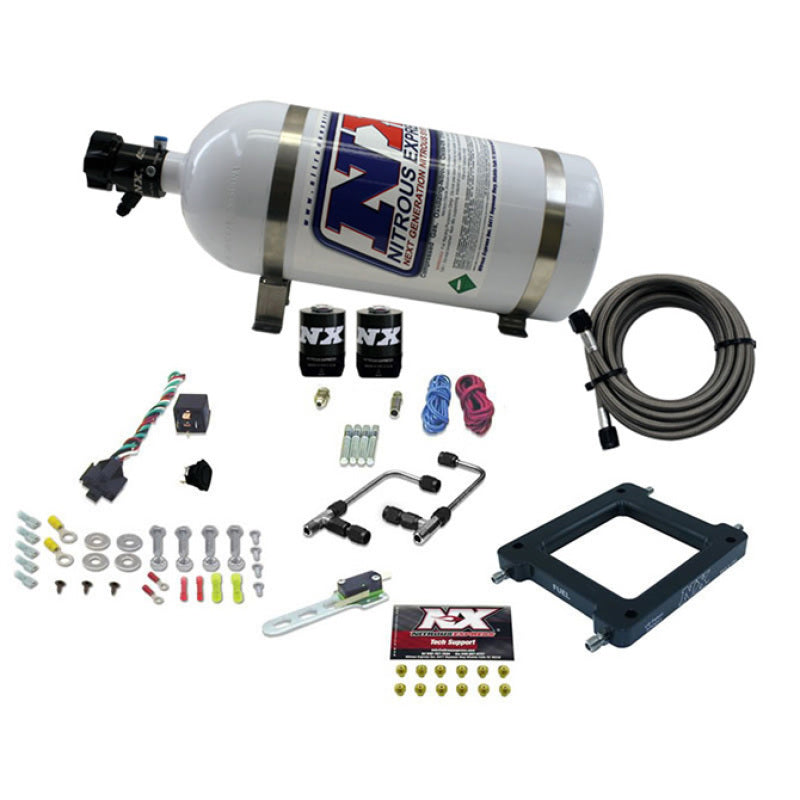 Nitrous Express Dominator Gemini Stage 6 Nitrous Kit (50-300HP) w/10lb Bottle 60070-10 60070-10 Photo - Primary