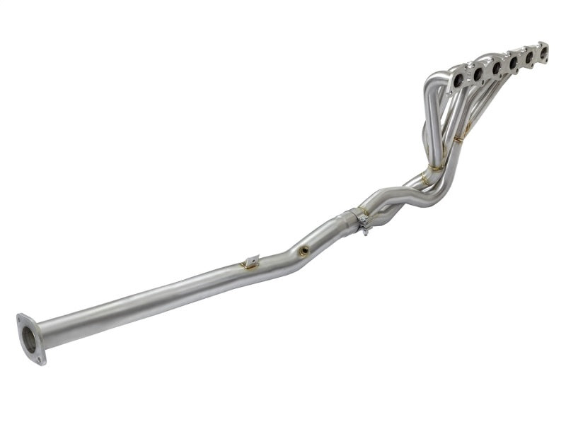 aFe  POWER 48-36105-YN Twisted Steel Long Tube Header & Connection Pipe 48-36105-YN Photo - Primary