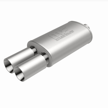 MagnaFlow 5" X 8" Oval Center/Dual Performance Muffler With Tip 14816 360 Degree Image Set