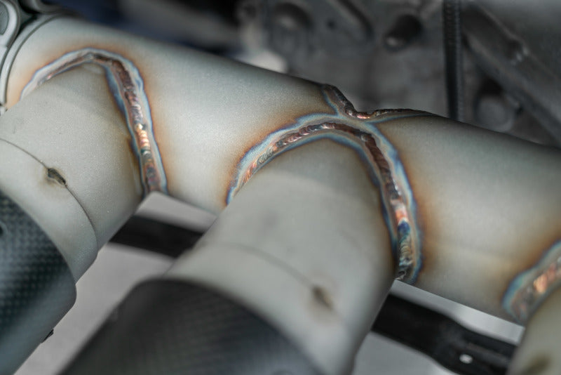 MBRP 17+ Acura NSX 2.5in Dual Split Rear Exit Tips - T304 (Street Version) S49003CF S49003CF Photo - out of package