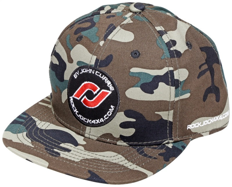 RockJock Camo Hat w/ round RJ Patch Adjustable RJ-715002-1