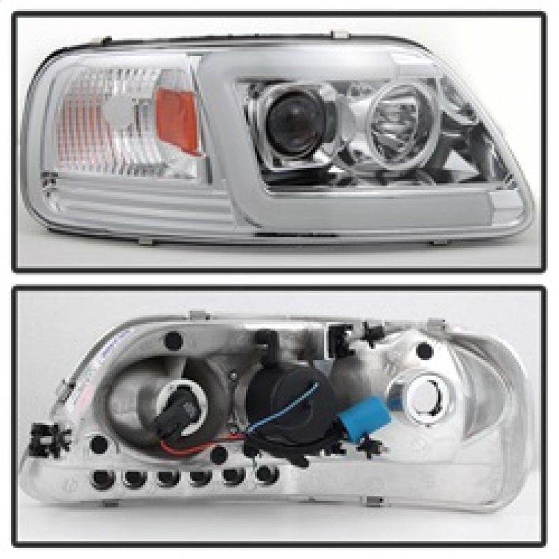 Spyder 97-03 Ford F-150 (After 6/1997) V2 Proj Headlights DRL LED - Chrm (PRO-YD-FF15097V2-LB-C) 5084644 5084644 Photo - Unmounted