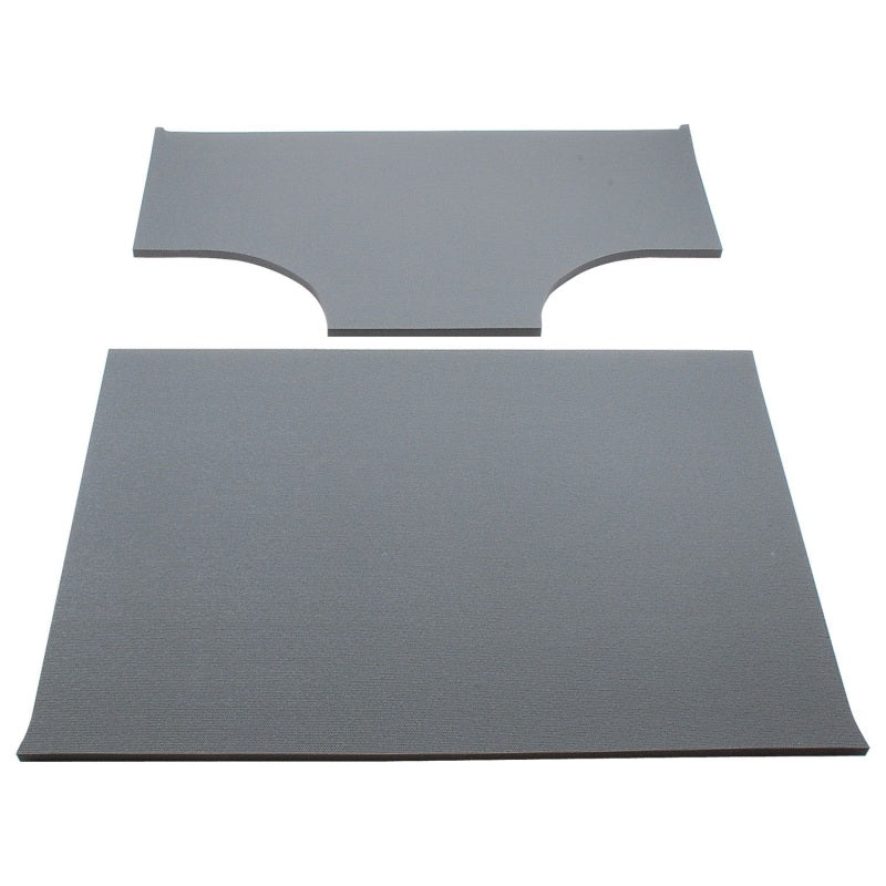 DEI 03-06 Jeep Wrangler TJ 2-Door w/Speaker Pods Boom Mat Headliner - 2 Piece - Gray 50147 50147 Photo - Primary