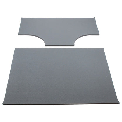 DEI 03-06 Jeep Wrangler TJ 2-Door w/Speaker Pods Boom Mat Headliner - 2 Piece - Gray 50147 50147 Photo - Primary