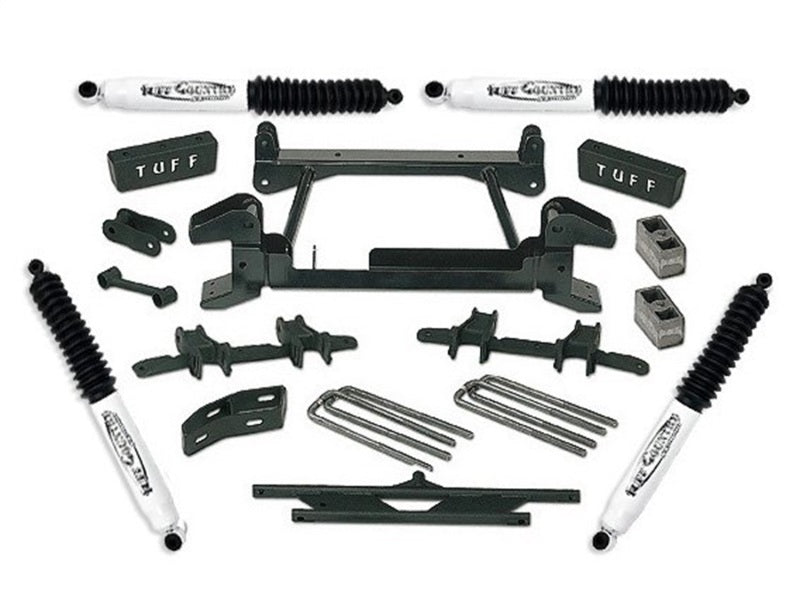 Tuff Country 92-98 Chevy Suburban 2500 (8Lug) 4X4 4in Lift Kit (w/Cast Lwr Cntrl Arms No Shocks) 14853 14853 Photo - Primary