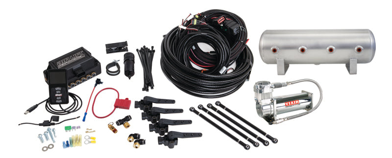 AIRLIFT 3H(1/4" Air Line,2.5 Gallon Lightweight Raw Alum.Tank,VIAIR 444C Comp) 27691 Photo - Primary