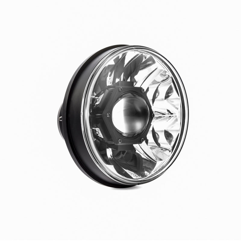 KC HiLiTES 7" Gravity® LED Pro - Single Headlight - SAE/ECE - 40W Driving Beam - Universal / 07-18 Jeep JK 4234 4234 User 1