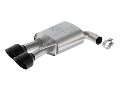 Ford Racing 2024 Mustang 5.0L Extreme Non-Active Cat-Back Exhaust w/Valance - Black Tip M-5200-M5EBV M-5200-M5EBV Photo - Unmounted