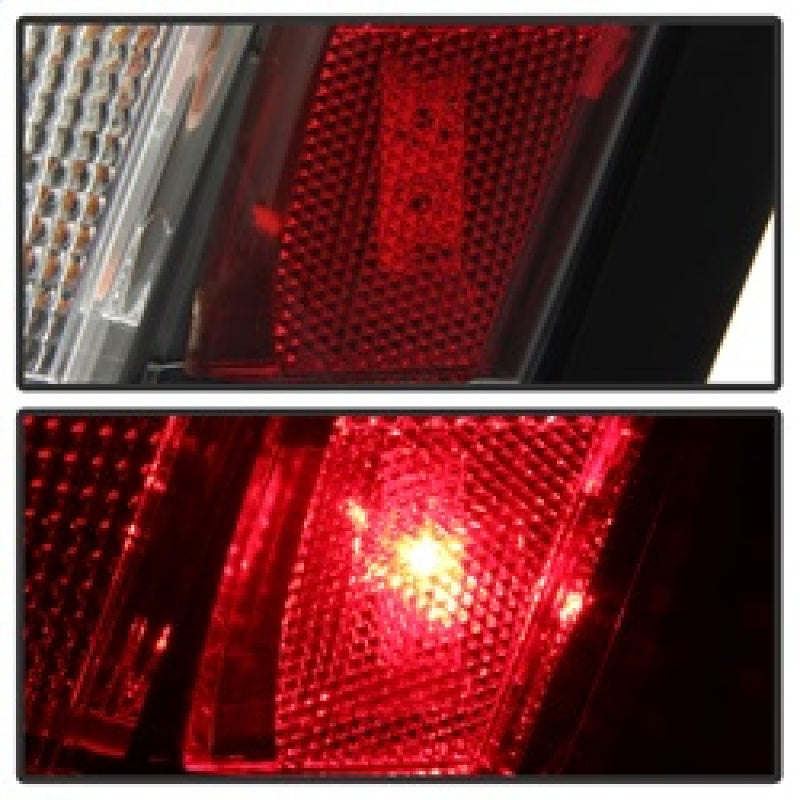 Spyder Chrysler 300C 08-10 V2 Light Bar LED Tail Lights - Black ALT-YD-C308V2-LED-BK 5083388 5083388 Photo - Unmounted