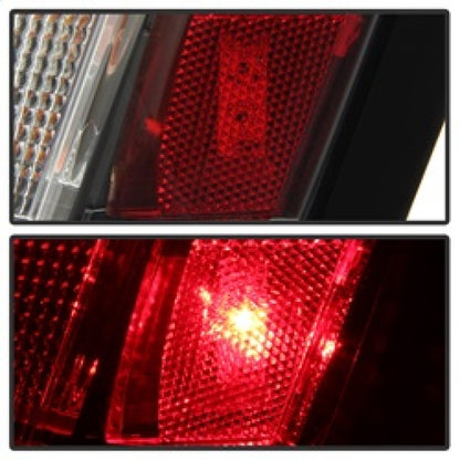 Spyder Chrysler 300C 08-10 V2 Light Bar LED Tail Lights - Black ALT-YD-C308V2-LED-BK 5083388 5083388 Photo - Unmounted