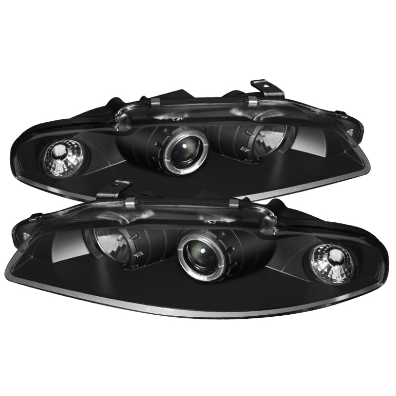 Spyder Mitsubishi Eclipse 97-99 Projector Headlights LED Halo Black High H1 Low H1 PRO-YD-ME97-HL-BK 5011473 5011473 Photo - Primary