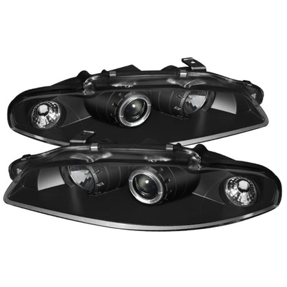 Spyder Mitsubishi Eclipse 97-99 Projector Headlights LED Halo Black High H1 Low H1 PRO-YD-ME97-HL-BK 5011473 5011473 Photo - Primary