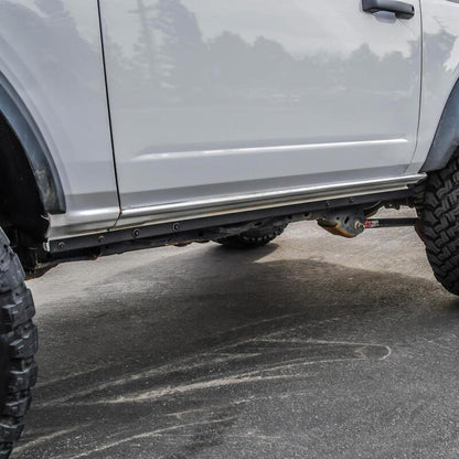 Westin 21-23 Ford Bronco 2dr (Excl. Sport) XTS Pinch Weld Covers - Tex. Blk 42-141855 42-141855 Photo - lifestyle view