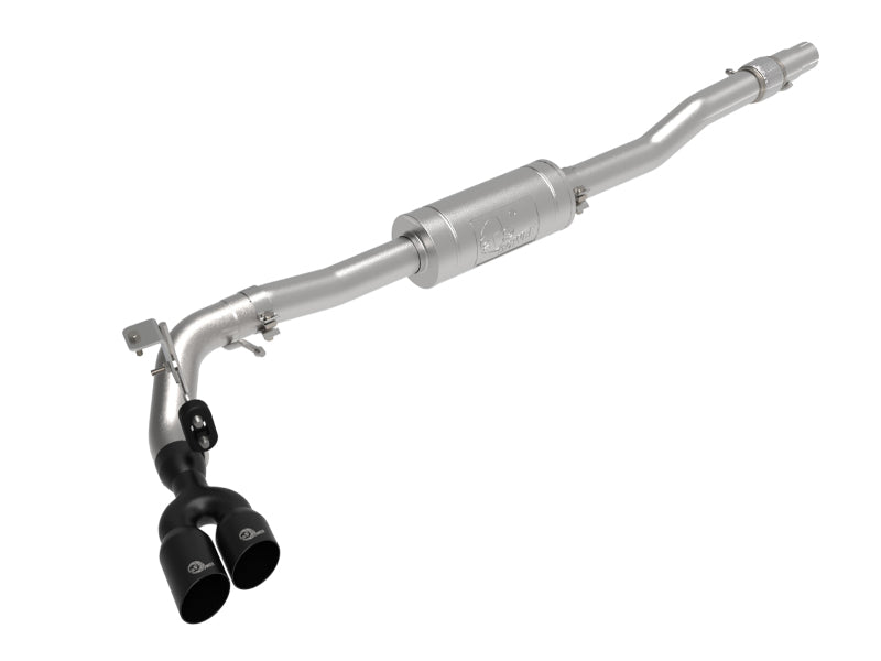 aFe Rebel Series 3in 304 SS Cat-Back Exhaust Side Exit w/ Black Tips 19 Ford Ranger L4-2.3L (t) 49-33111-B 49-33111-B Photo - Primary
