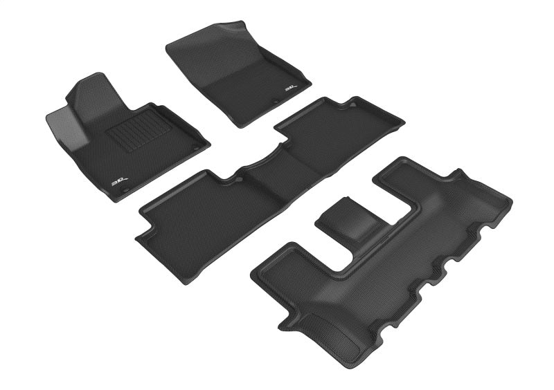 3D MAXpider 22-23 Kia Sorento 7-Seat Kagu Black R1 R2 R3 L1KA06201509 L1KA06201509 Photo - Primary