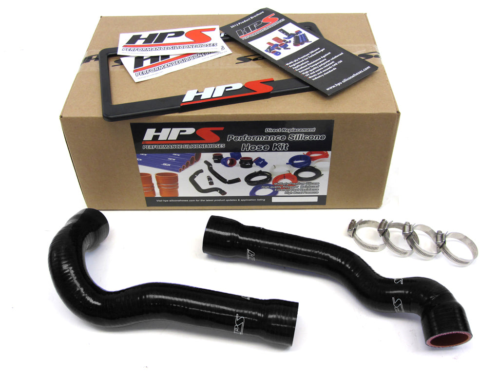 HPS Performance Products HPS Black Reinforced Silicone Radiator Hose Kit Coolant BMW 92-99 E36 325 / M3