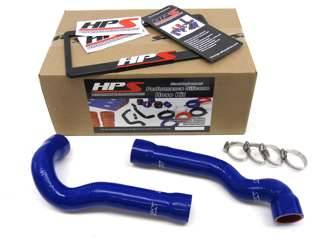 HPS Performance Products HPS Blue Reinforced Silicone Radiator Hose Kit Coolant BMW 92-99 E36 325 / M3