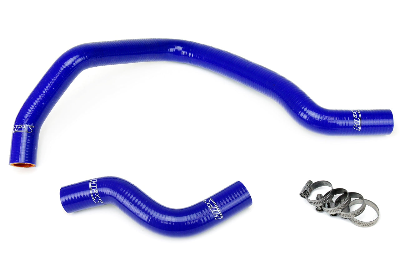 HPS Performance Products HPS Blue Reinforced Silicone Radiator Hose Kit Coolant Honda 93-97 Del Sol SOHC D15 D16
