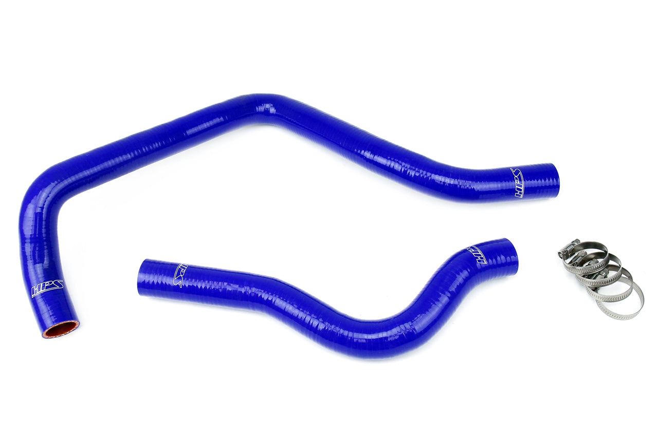 HPS Performance Products HPS Blue Reinforced Silicone Radiator Hose Kit Coolant Acura 97-01 Integra Type-R