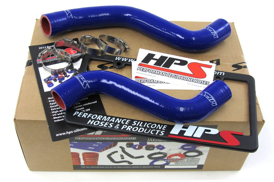 HPS Performance Products HPS Blue Reinforced Silicone Radiator Hose Kit Coolant Toyota 95-04 Tacoma V6 3.4L Manual Trans.