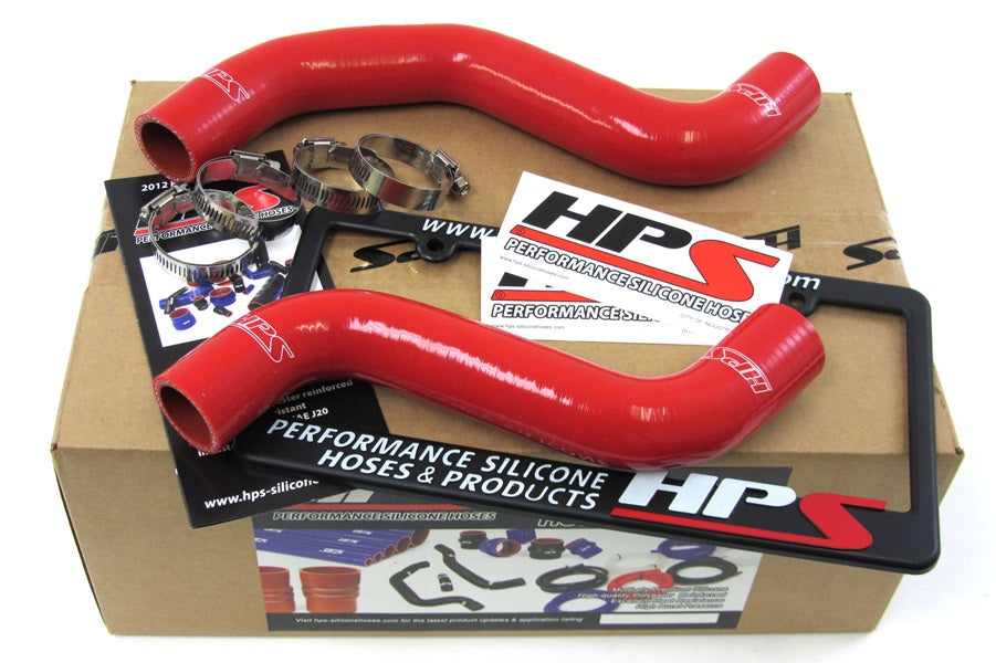 HPS Performance Products HPS Red Reinforced Silicone Radiator Hose Kit Coolant Toyota 95-04 Tacoma V6 3.4L Manual Trans.