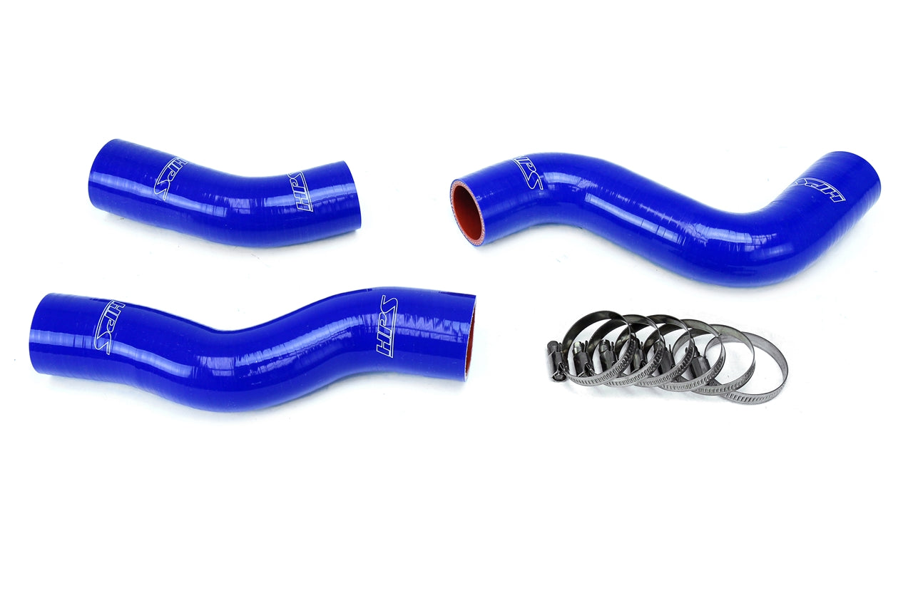 HPS Performance HPS Blue Reinforced Silicone Radiator Hose Kit Coolant Toyota 92-97 Land Cruiser FJ80 4.5L I6