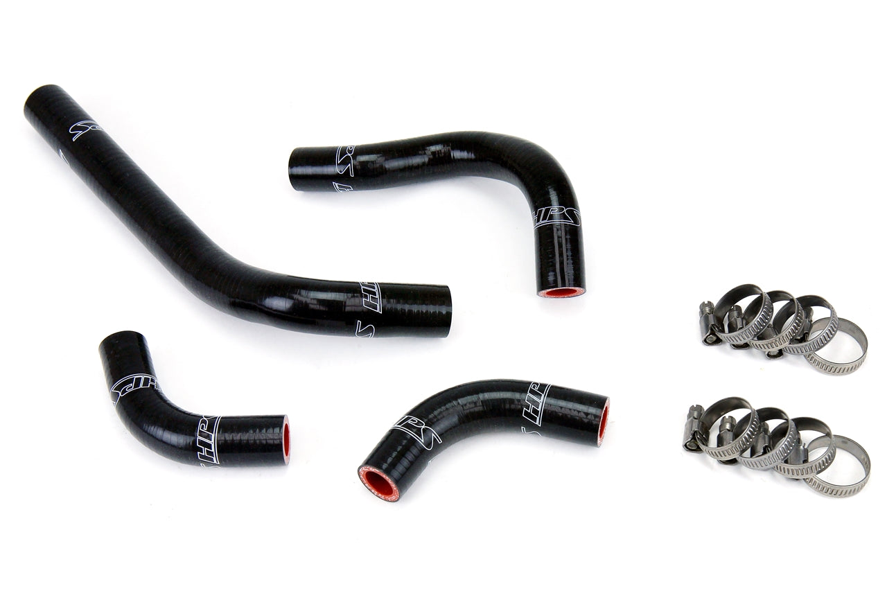HPS Performance HPS Black Reinforced Silicone Radiator Hose Kit Coolant Honda 04-09 CRF250R