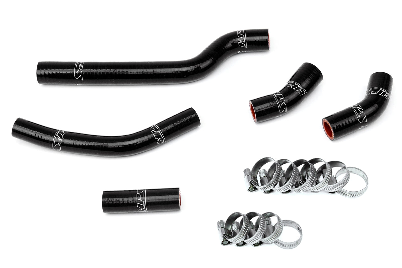 HPS Performance Products HPS Black Reinforced Silicone Radiator Hose Kit Coolant Yamaha 06-06 YZ250F