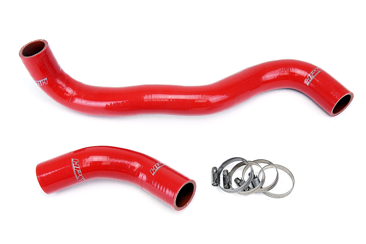 HPS Performance Products HPS Red Reinforced Silicone Radiator Hose Kit Coolant Lexus 05-11 IS350 V6 3.5L