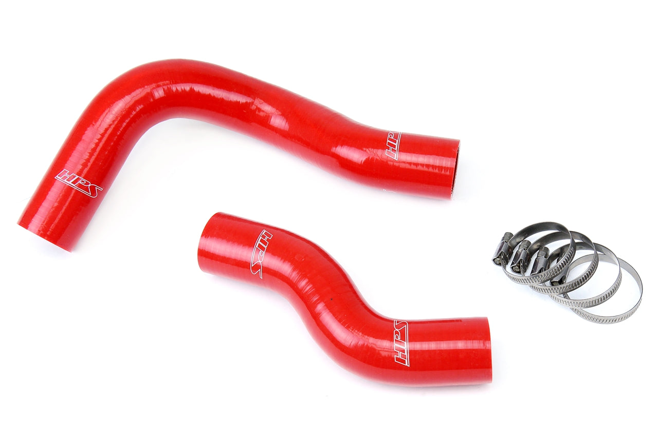 HPS Performance Products HPS Red Reinforced Silicone Radiator Hose Kit Coolant Lexus 07-11 GS460 V8 4.6L