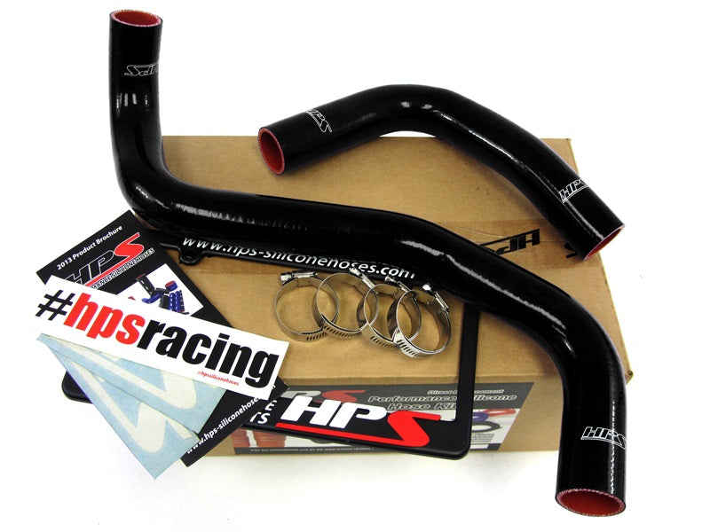 HPS Performance HPS Reinforced Black Silicone Radiator Hose Kit Coolant Toyota 08-09 Sequoia 4.7L V8