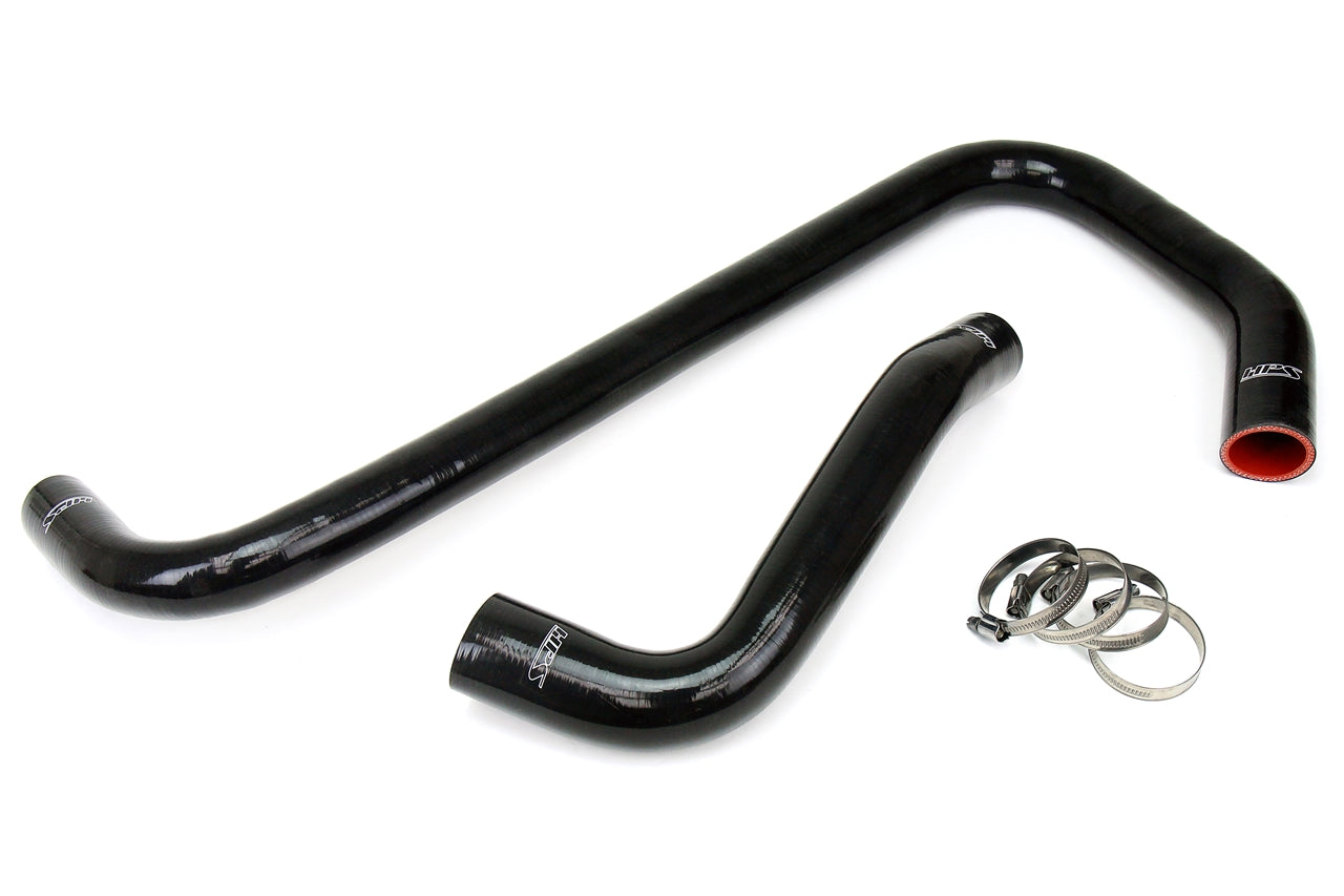 HPS Performance Products HPS Reinforced Black Silicone Radiator Hose Kit Coolant Dodge 10-17 Ram Pickup 5.7L V8 Hemi