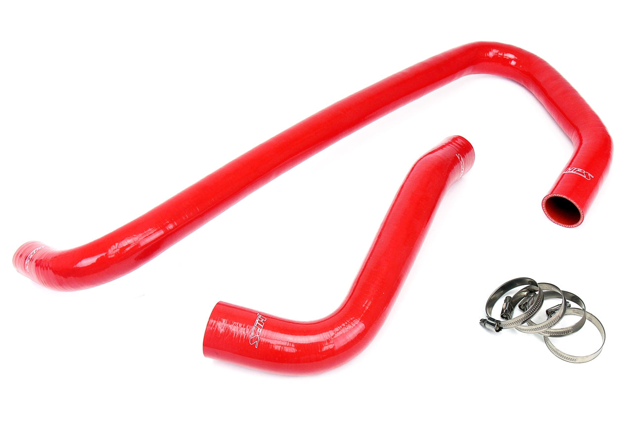 HPS Performance Products HPS Reinforced Red Silicone Radiator Hose Kit Coolant Dodge 10-17 Ram Pickup 5.7L V8 Hemi